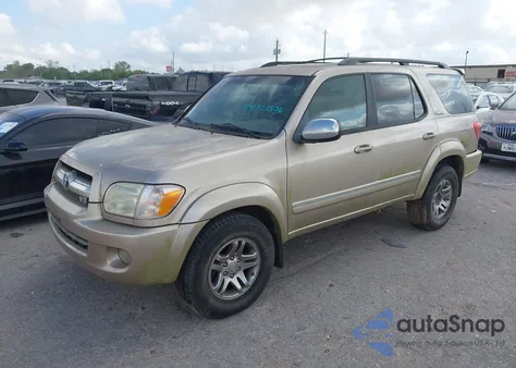 2007 Toyota Sequoia Limited V8 from USA, damaged, VIN 5TDZT38A17S297591